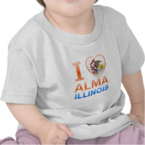 I Love Alma, IL Tees