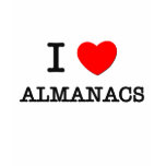I Love Almanacs t-shirts