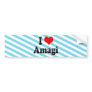 I Love Amagi, Japan Bumper Sticker