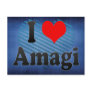 I Love Amagi, Japan Postcards