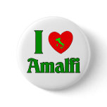I Love Amalfi Italy Pins