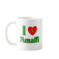 I Love Amalfi Italy Mug