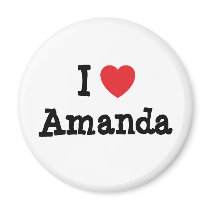 I love Amanda heart T-Shirt