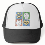 I Love American Eskimos hats