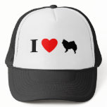 I Love American Eskimos Hat