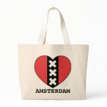 I LOVE AMSTERDAM case By Amsterdamned Canvas Bag
