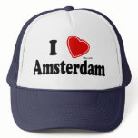 I Love Amsterdam hats
