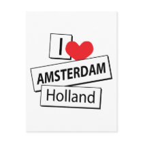 I Love Amsterdam Holland