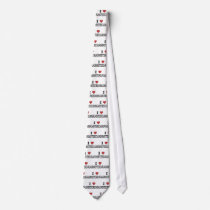 I Love Amsterdam Neckties