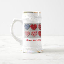 I Love and Heart Cookies Mug