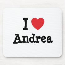 I love Andrea heart custom personalised