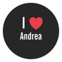 I love Andrea Sticker