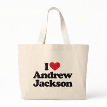 I Love Andrew Jackson Tote Bag