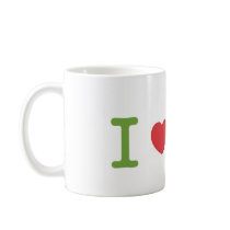 i love android mug