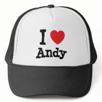 I love Andy heart custom personalised