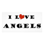 I Love Angels photo cards