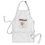 I Love Angels T-shirts and Gifts Apron