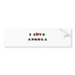 I Love Angola bumper stickers