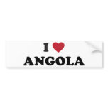 I Love Angola Bumper Stickers