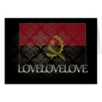 I love Angola Cool Greeting Cards