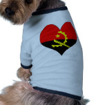 I Love Angola pet clothing