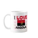 I Love Angola mugs
