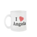 I Love Angola mugs