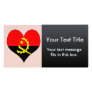 I Love Angola Photo Greeting Card