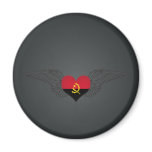 I Love Angola -wings Magnet