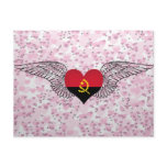I Love Angola -wings Post Card