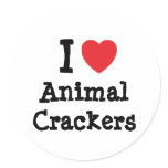 I love Animal Crackers heart T-Shirt