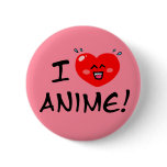 I Love Anime buttons
