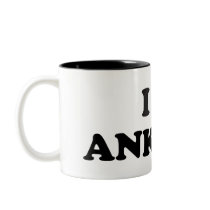 I Love Ankara Turkey Coffee Mugs