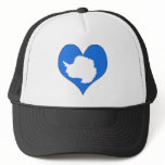 I Love Antarctica Mesh Hats