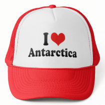 I Love Antarctica Trucker Hat