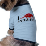 I Love Anteaters Pet Tee