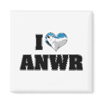 I Love ANWR Magnet