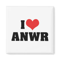 I Love ANWR Magnets