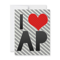 I Love AP Custom Announcements