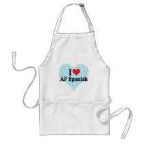 I Love AP Spanish Apron