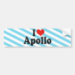 I Love Apollo Bumper Sticker