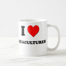 I Love Aquacultures Mug