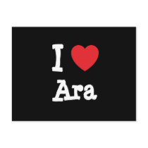 I love Ara heart T-Shirt