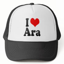 I Love Ara, India. Mera Pyar Ara, India Mesh Hat