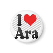 I Love Ara, India. Mera Pyar Ara, India Refrigerator Magnets