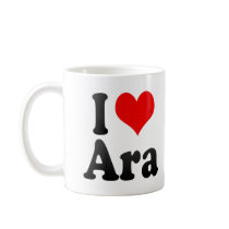 I Love Ara, India. Mera Pyar Ara, India Coffee Mugs