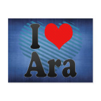 I Love Ara, India. Mera Pyar Ara, India Post Card