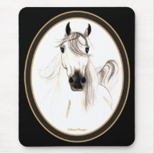 I Love Arabian Horses Mousepad