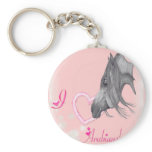 I Love Arabians, Arabian Horse Art keychains