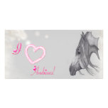 I Love Arabians, Arabian Horse Art photo cards